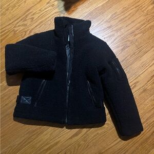Sam Edelman Kids Black Faux Fur Jacket NWT